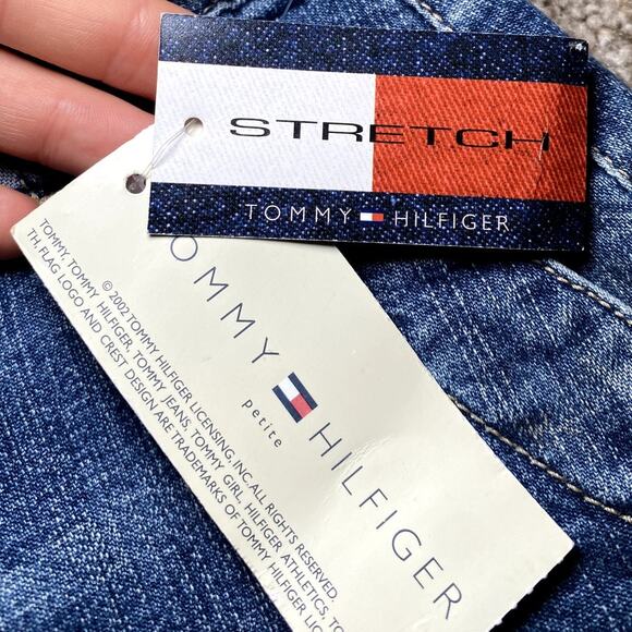 Tommy Hilfiger Denim Skirt - Size 00 Petite - Wardrobe Staple - Picture 9 of 12